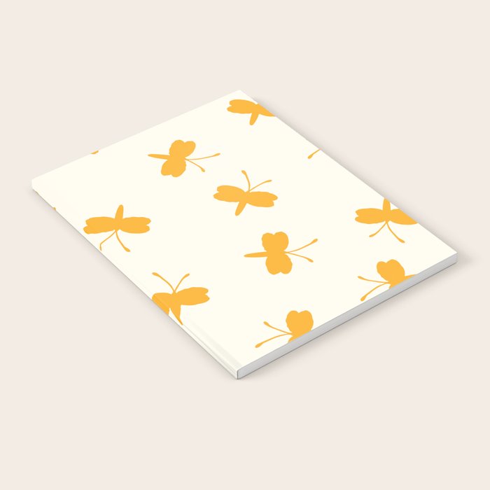 Dream Yellow Butterfly  Notebook Gallery Image 2