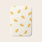 Dream Yellow Butterfly  Bath Mat Gallery Image 1