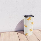 Dream Yellow Butterfly  Travel Mug Gallery Image 4