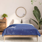 Zen sailing, ocean, stars Comforter Gallery Image 3