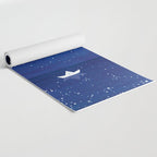 Zen sailing, ocean, stars Yoga Mat Gallery Image 2