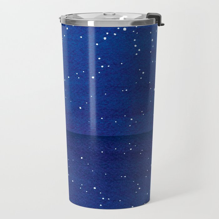 Zen sailing, ocean, stars Travel Mug Gallery Image 2