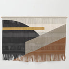 Geometric Compo 1 Filet Landscape - terra Wall Hanging Gallery Image 1