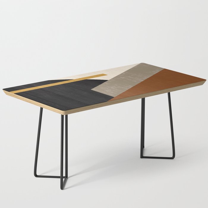 Geometric Compo 1 Filet Landscape - terra Coffee Table Gallery Image 1