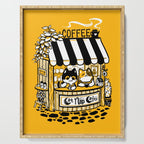 Cat Nap Cafe Serving Tray Gallery Image 1