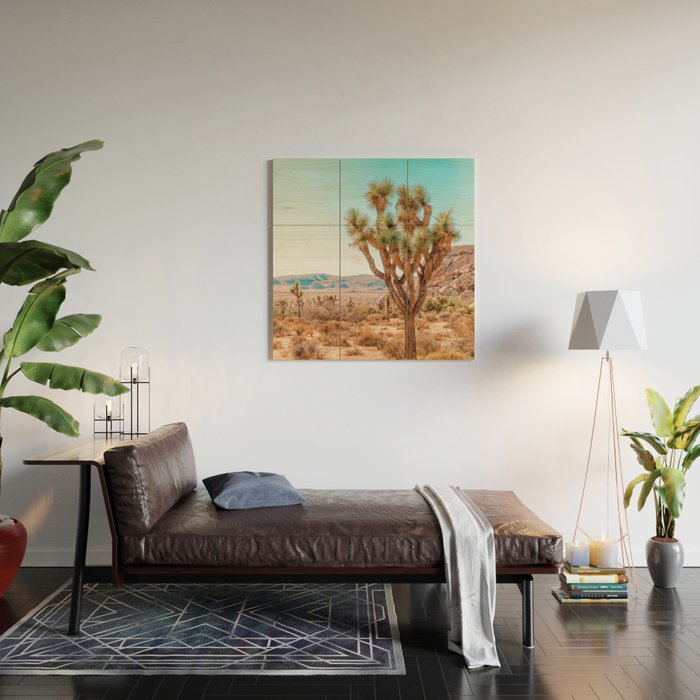 Joshua Tree Wood Wall Art Gallery Image 2