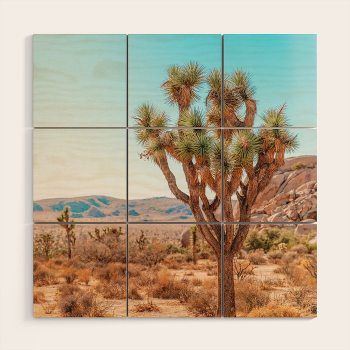 Joshua Tree Wood Wall Art Gallery Image 1