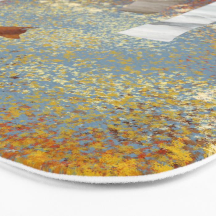 Autumn Fox Bath Mat Gallery Image 3