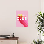 Bad Ass babes club in pink Poster Gallery Image 2