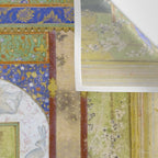  Babur receives a courtier Indian Mughal Art Wall Tapestry Gallery Image 3