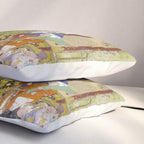 Babur receives a courtier Indian Mughal Art Pillow Sham Gallery Image 3