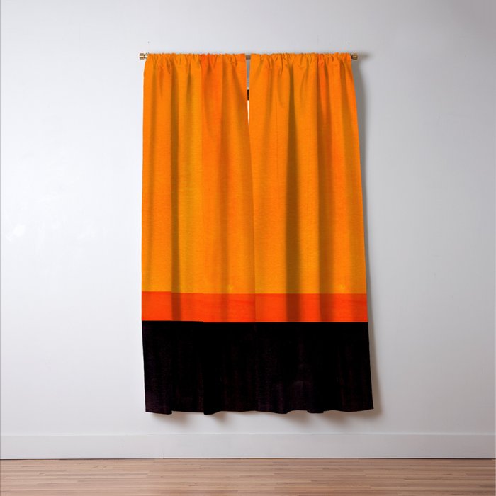 Sailing Sunset Window Curtain Gallery Image 3