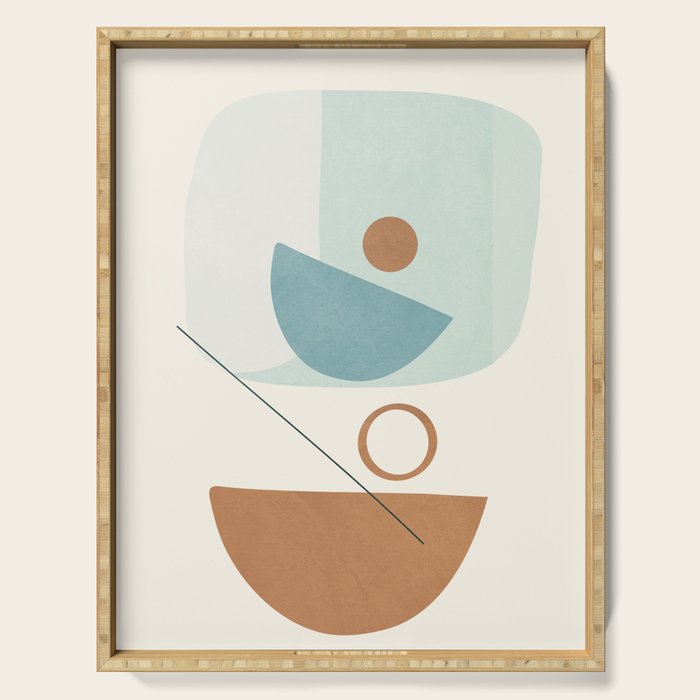 Azzurro Shapes No 54 Serving Tray Gallery Image 1