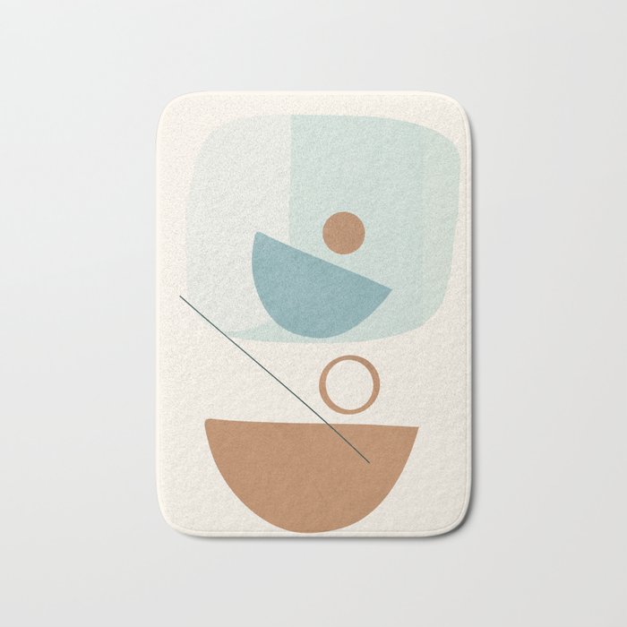 Azzurro Shapes No 54 Bath Mat Gallery Image 1
