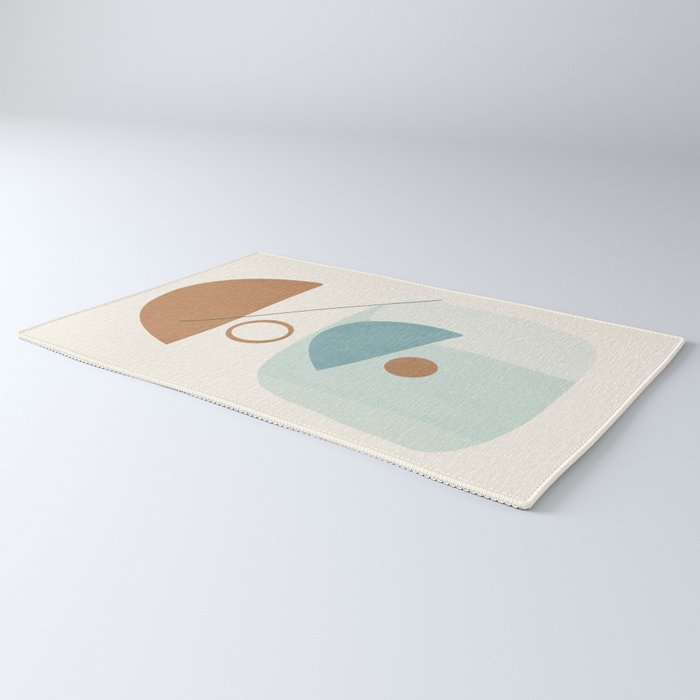 Azzurro Shapes No 54 Rug Gallery Image 3