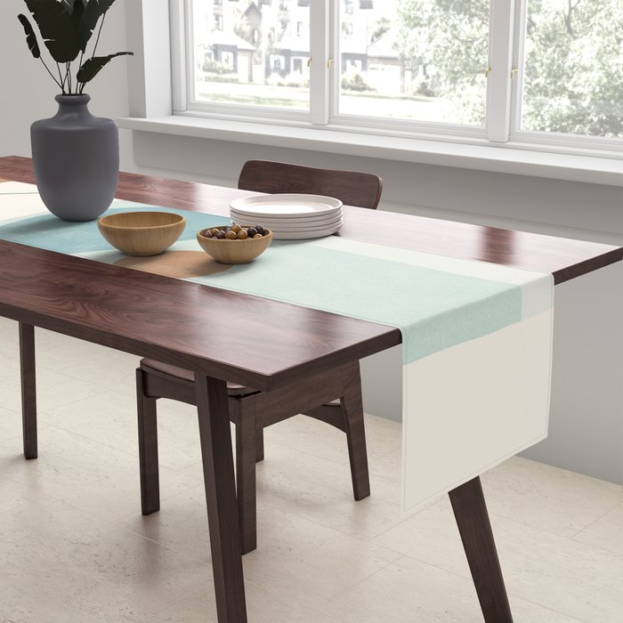 Azzurro Shapes No 54 Table Runner Gallery Image 2