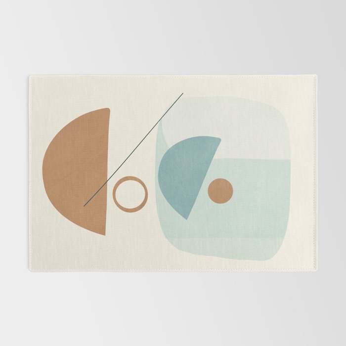 Azzurro Shapes No 54 Rug Gallery Image 2