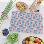 Bold Retro Checks Pattern - Small XXXI Cutting Board Gallery Image 2