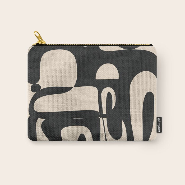 Abstract Minimal Art 1  Carry All Pouch Gallery Image 1