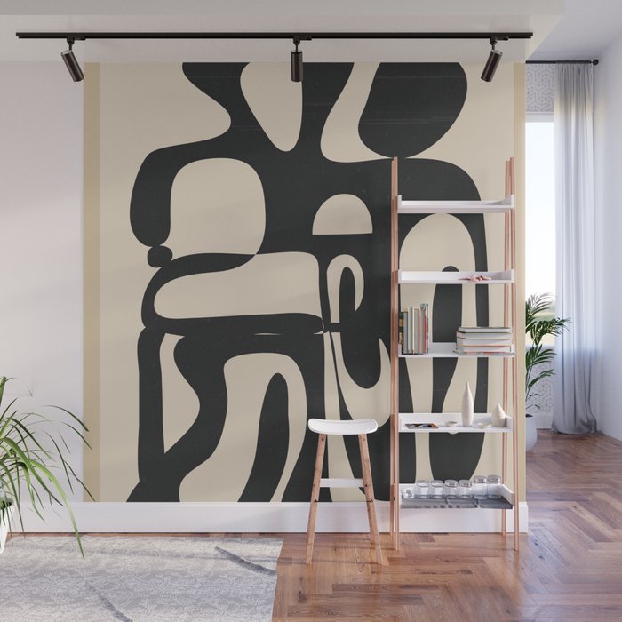 Abstract Minimal Art 1  Wall Mural Gallery Image 1