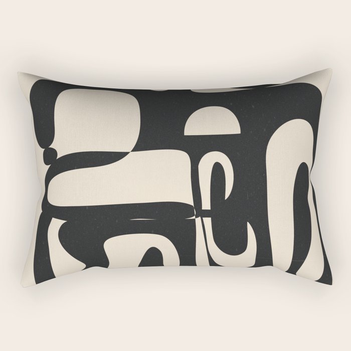 Abstract Minimal Art 1  Rectangular Pillow Gallery Image 1
