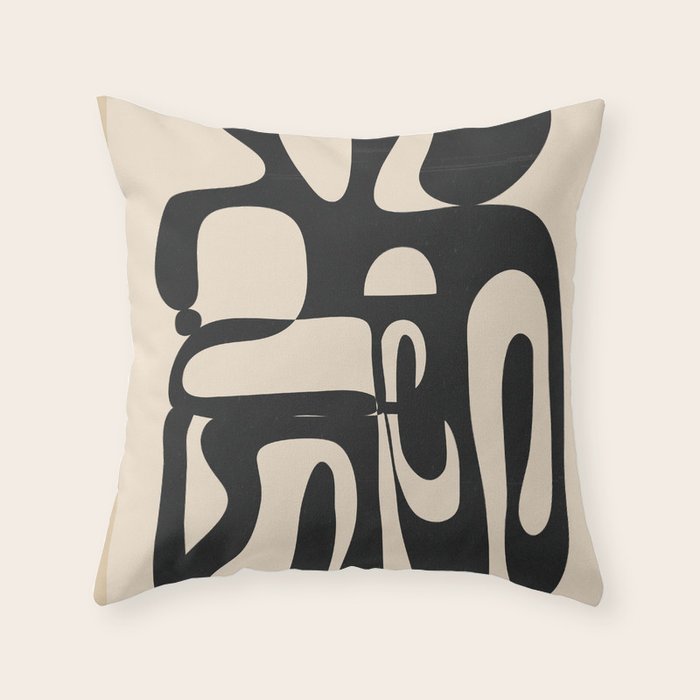 Abstract Minimal Art 1  Throw Pillow Gallery Image 6