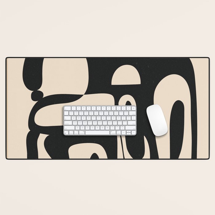 Abstract Minimal Art 1  Desk Mat Gallery Image 1