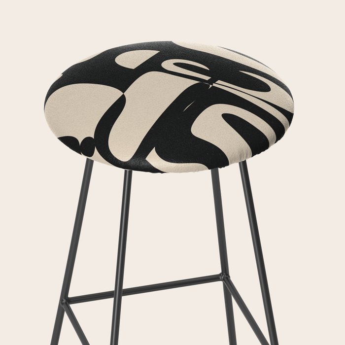 Abstract Minimal Art 1  Stool Gallery Image 2