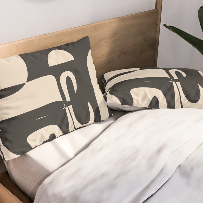 Abstract Minimal Art 1  Pillow Sham Gallery Image 2