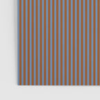 Narrow Stripes Vertical Pattern in Brown and Blue Poster Gallery Image 3