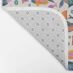 Crafty Maximalist Fish Parade Bath Mat Gallery Image 2