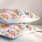 Crafty Maximalist Fish Parade Pillow Sham Gallery Image 3