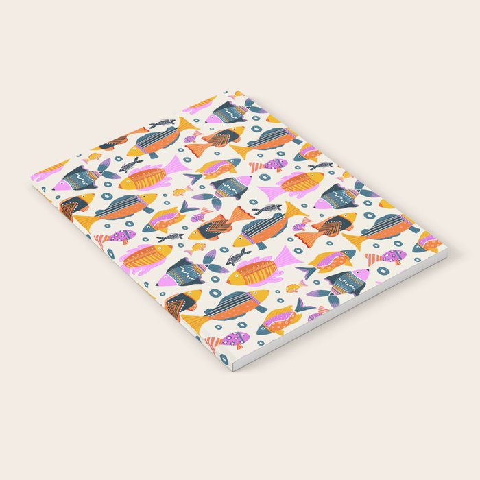 Crafty Maximalist Fish Parade Notebook Gallery Image 2