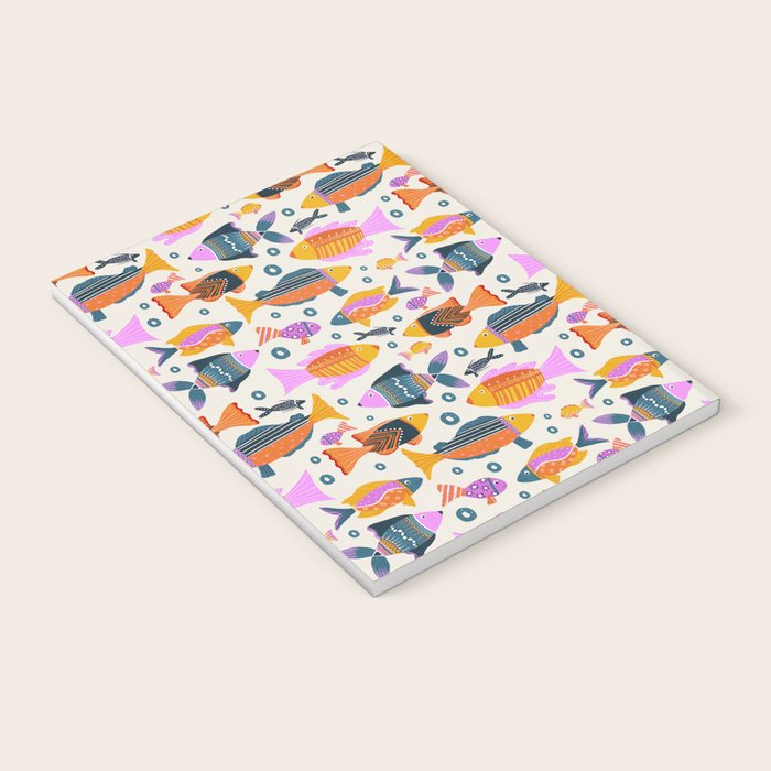 Crafty Maximalist Fish Parade Notebook Gallery Image 3