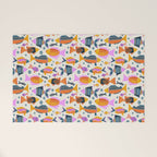 Crafty Maximalist Fish Parade Welcome Mat Gallery Image 1