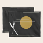 Minimal Sky Abstract XVII Placemat Gallery Image 1