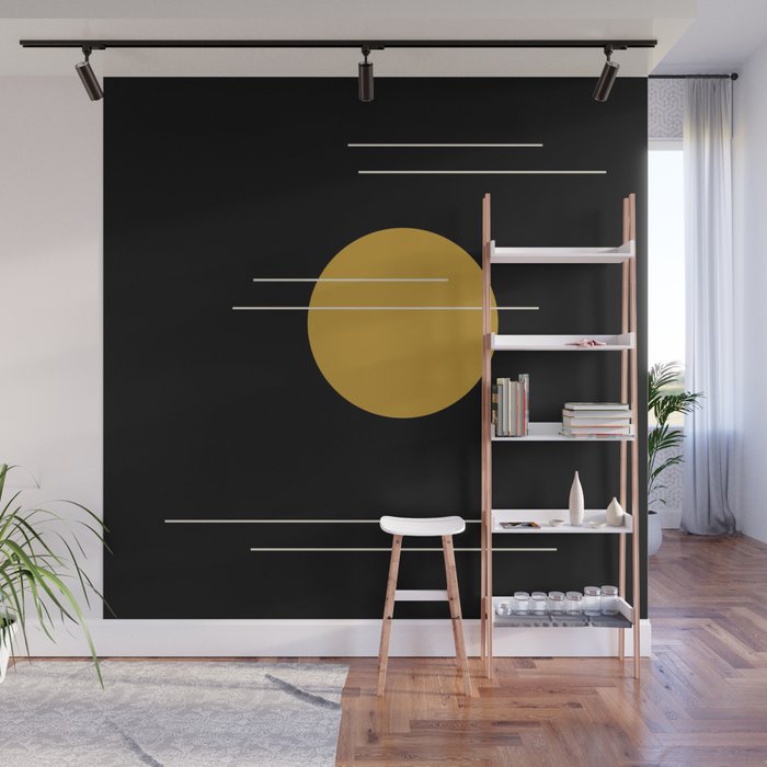 Minimal Sky Abstract XVII Wall Mural Gallery Image 1