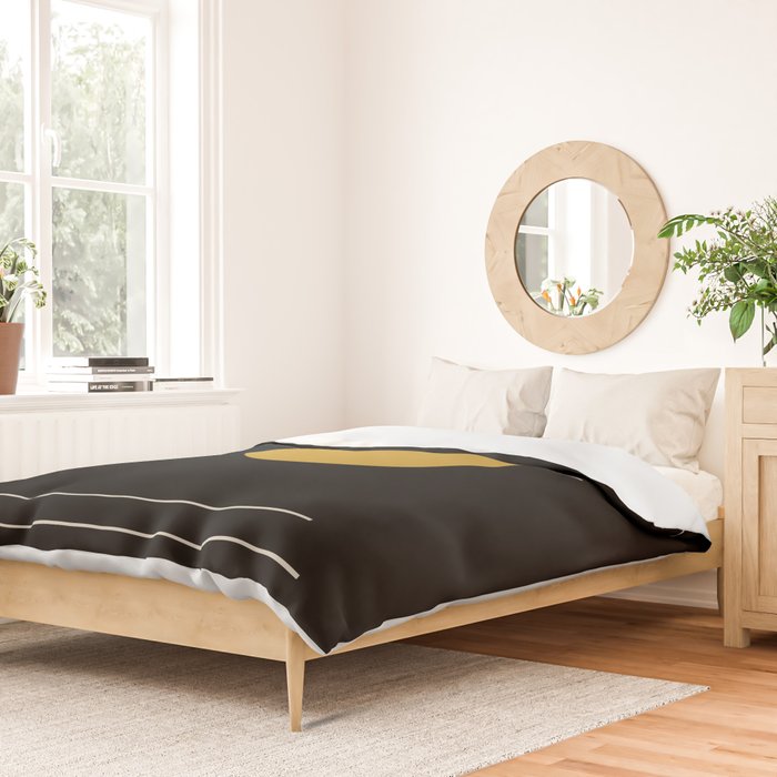 Minimal Sky Abstract XVII Duvet Cover Gallery Image 2