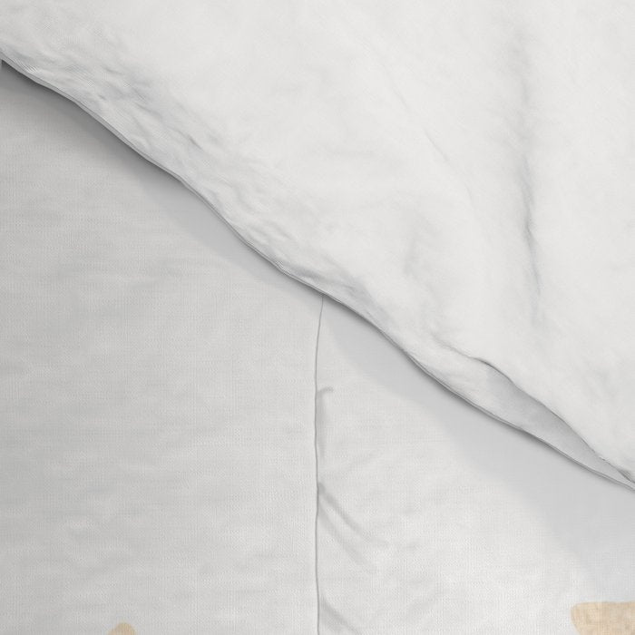 Stay Wild White Gold Quote Comforter Gallery Image 4