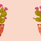 Prickly Pear Cactus in Southwestern Pot Coffee Mug Gallery Image 2