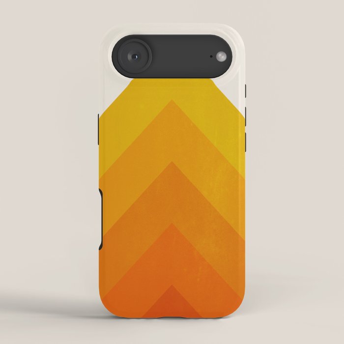 Chevron Waves: Retro Summer Edition iPhone Case Gallery Image 2