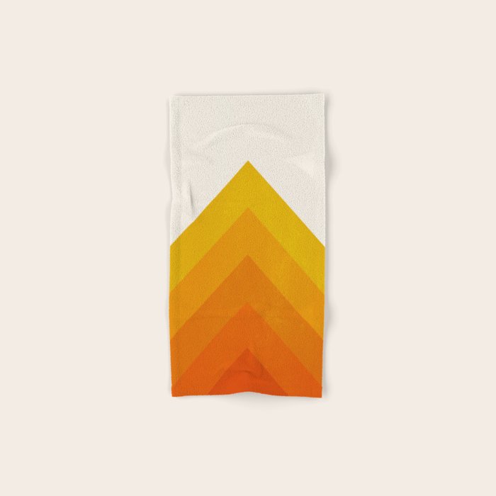 Chevron Waves: Retro Summer Edition Bath Towel Gallery Image 1