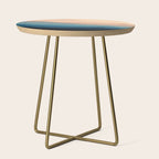 Blue Waves In Desert Peaks Side Table Gallery Image 1