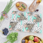Colored diamonds and texture A Cutting Board Gallery Image 2