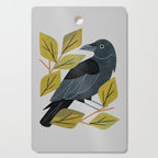 Perching Raven Cutting Board Gallery Image 1