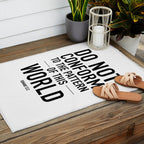 do not conform to the ways of this world Outdoor Rug Gallery Image 2