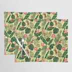 Tropical Garden-Yellow Placemat Gallery Image 1