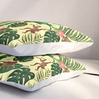 Tropical Garden-Yellow Pillow Sham Gallery Image 3