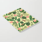 Tropical Garden-Yellow Notebook Gallery Image 2