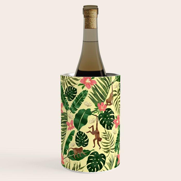 Tropical Garden-Yellow Wine Chiller Gallery Image 2
